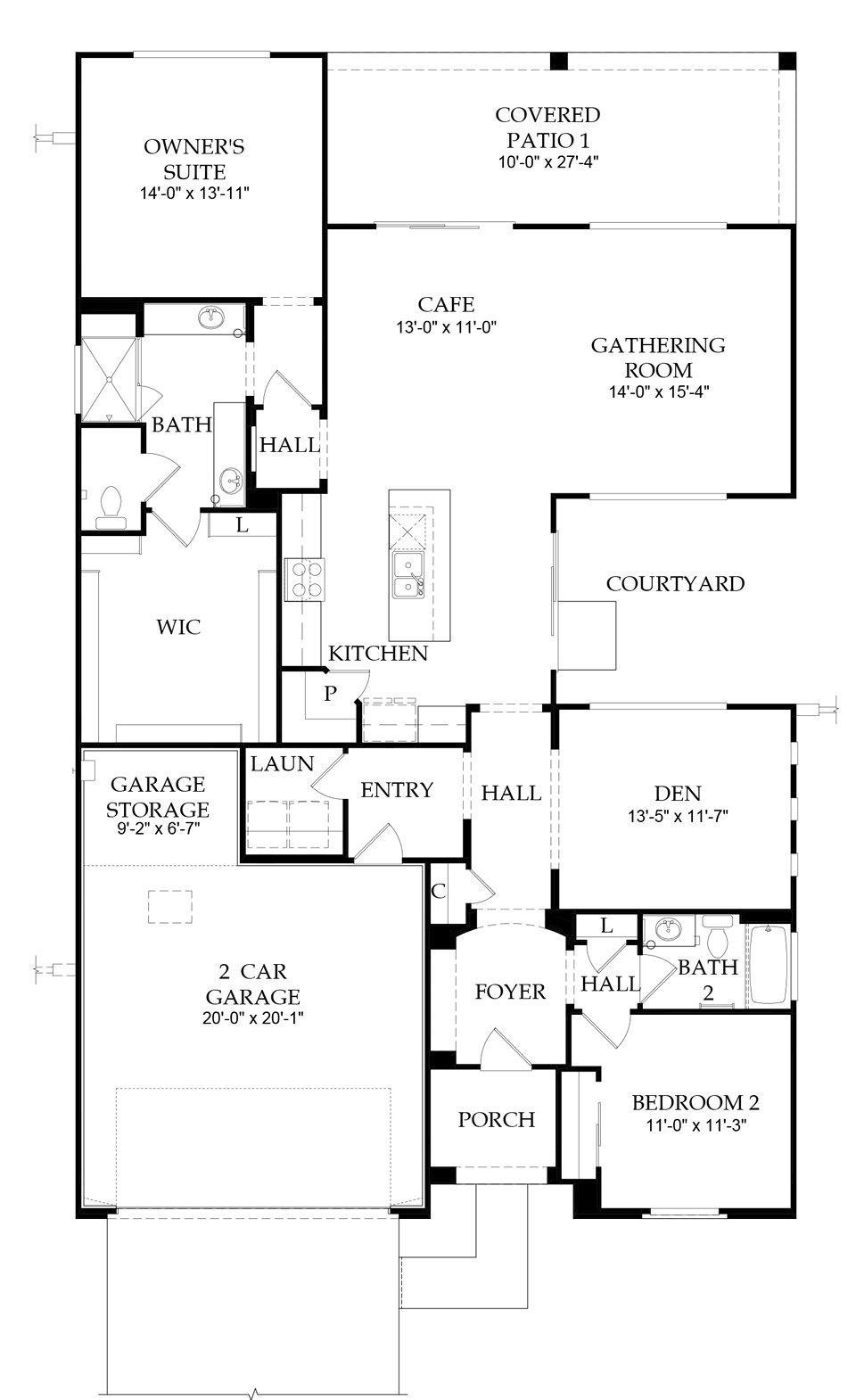 DEL WEBB DOVE MOUNTAIN HAVEN Model has 1859 SF