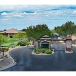 Entrance gate to highlands at dove mountain