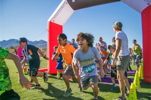 Children playing in Oro Valley Park